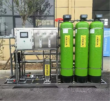 Oczyszczanie filtra wody komercyjnej o wydajności 1000 l/h
